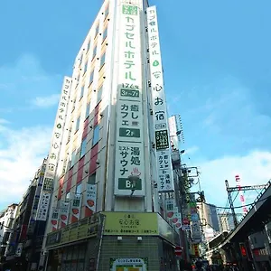 Hotel cápsula Capsule Anshin Oyado Shinbashi, Tokio